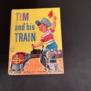 Tim and his Train, Rand McNally Junior Elf Book, #8045